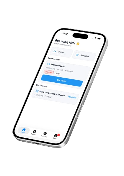 Prévia do app MovePro Performance